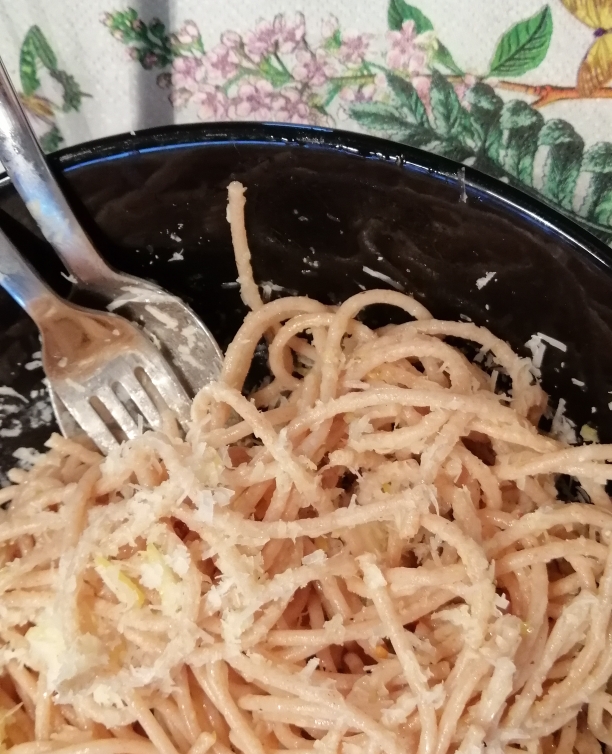 spaghetti mit zitrone | diesesjenesmeines